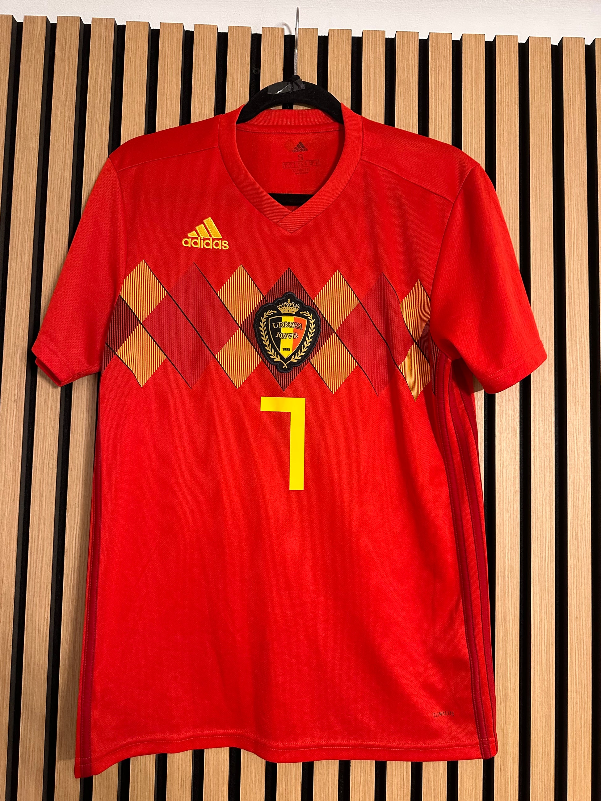 Maillot Belgique Domicile 2018 De Bruyne vintage - photo 2 sur 10
