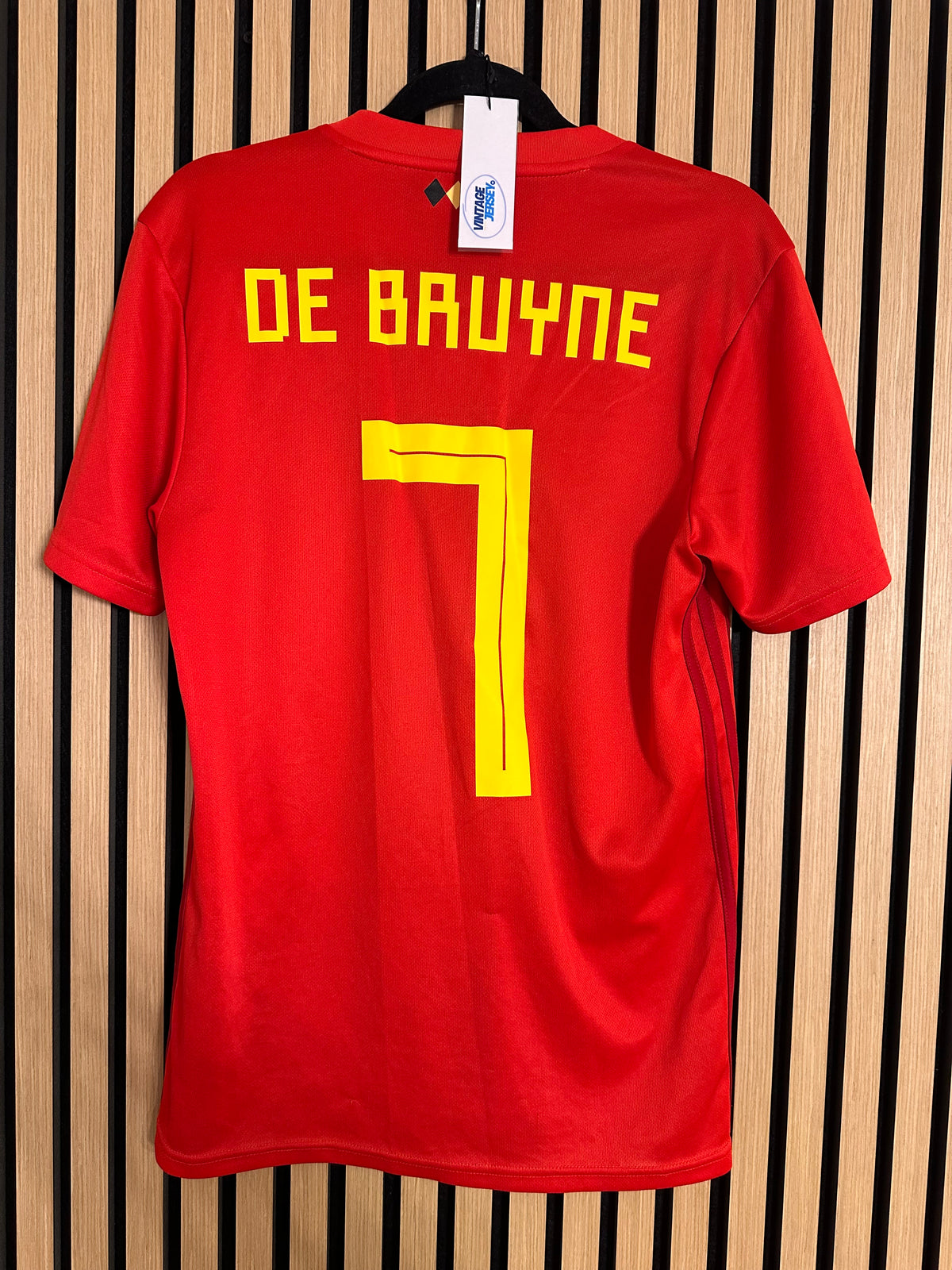 Maillot Belgique Domicile 2018 De Bruyne vintage - photo 6 sur 10