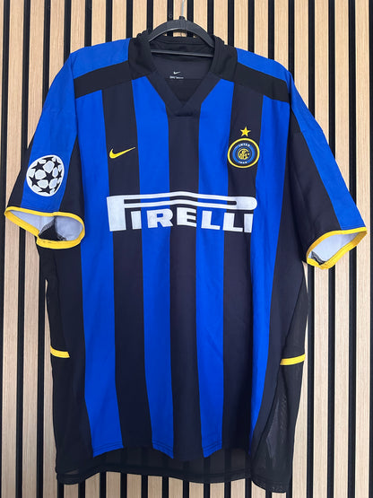 Maillot Inter Milan Domicile 2002-2003 Dalmat vintage - photo 2 sur 12