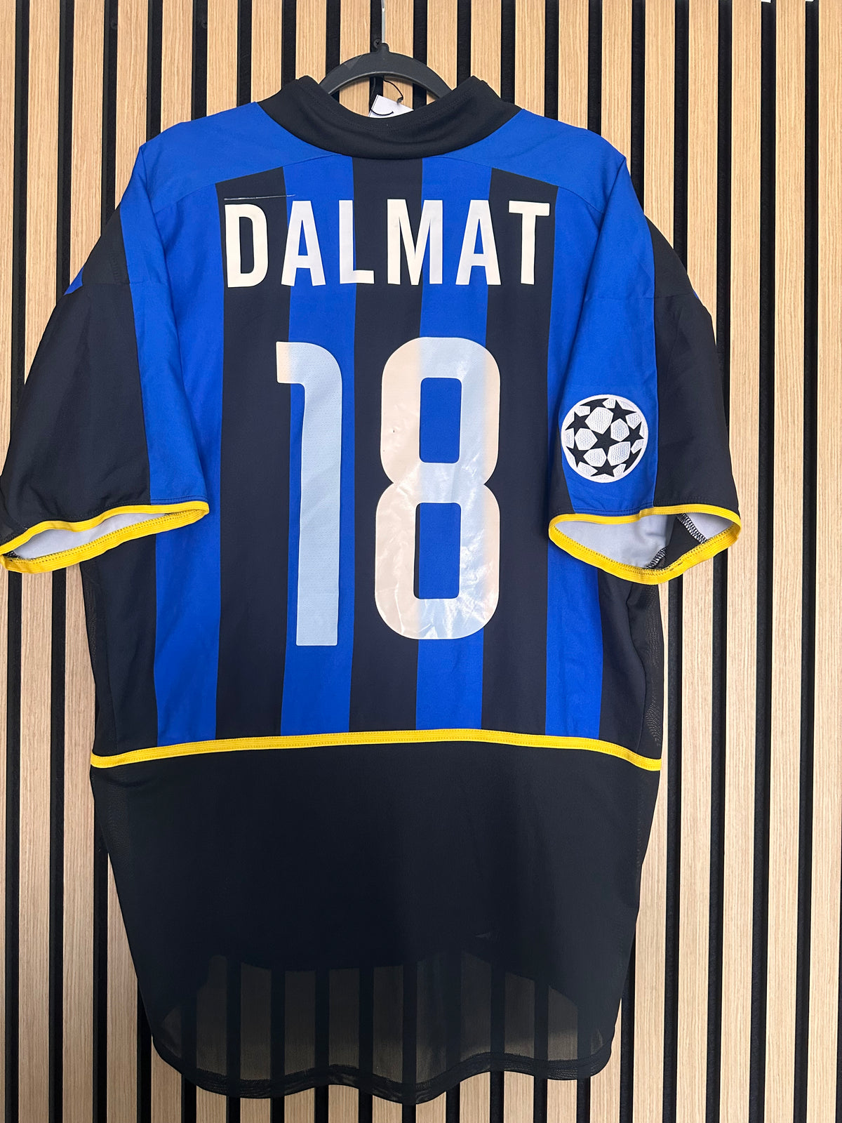 Maillot Inter Milan Domicile 2002-2003 Dalmat vintage - photo 6 sur 12