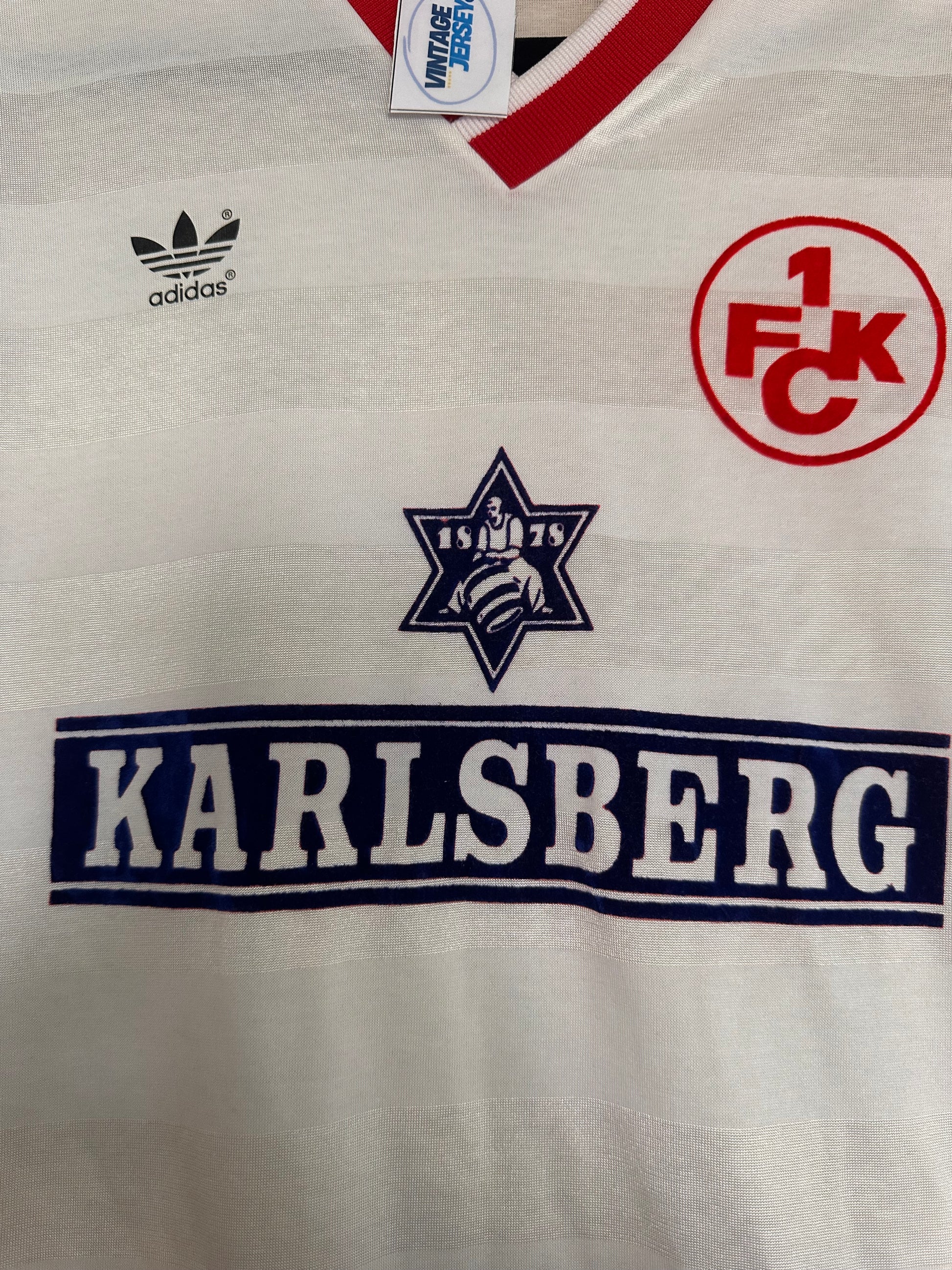 Maillot Kaiserslautern Domicile 1984-1985 vintage - photo 7 sur 11
