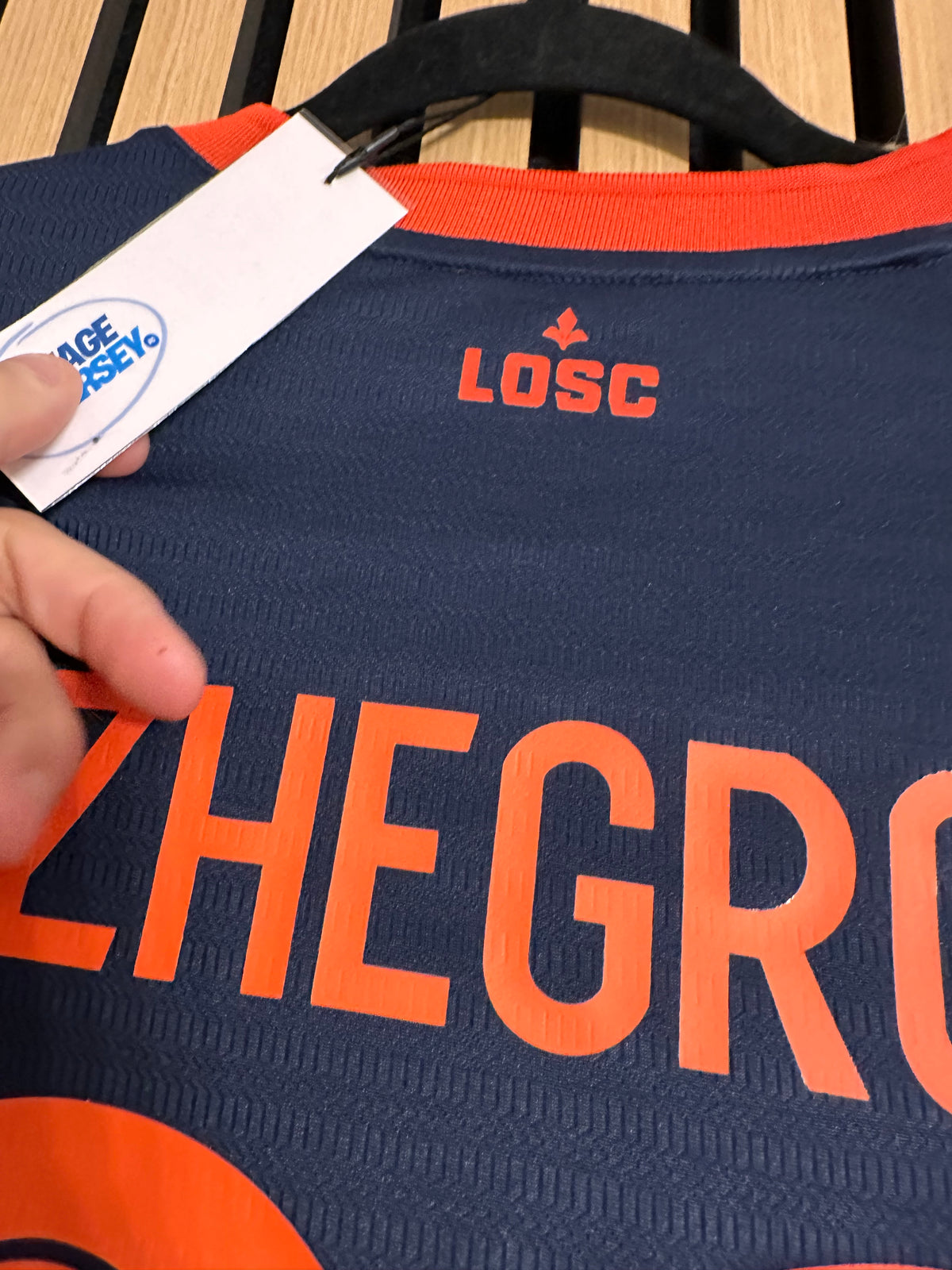Maillot LOSC Extérieur 2023-2024 Zhegrova vintage - photo 8 sur 10