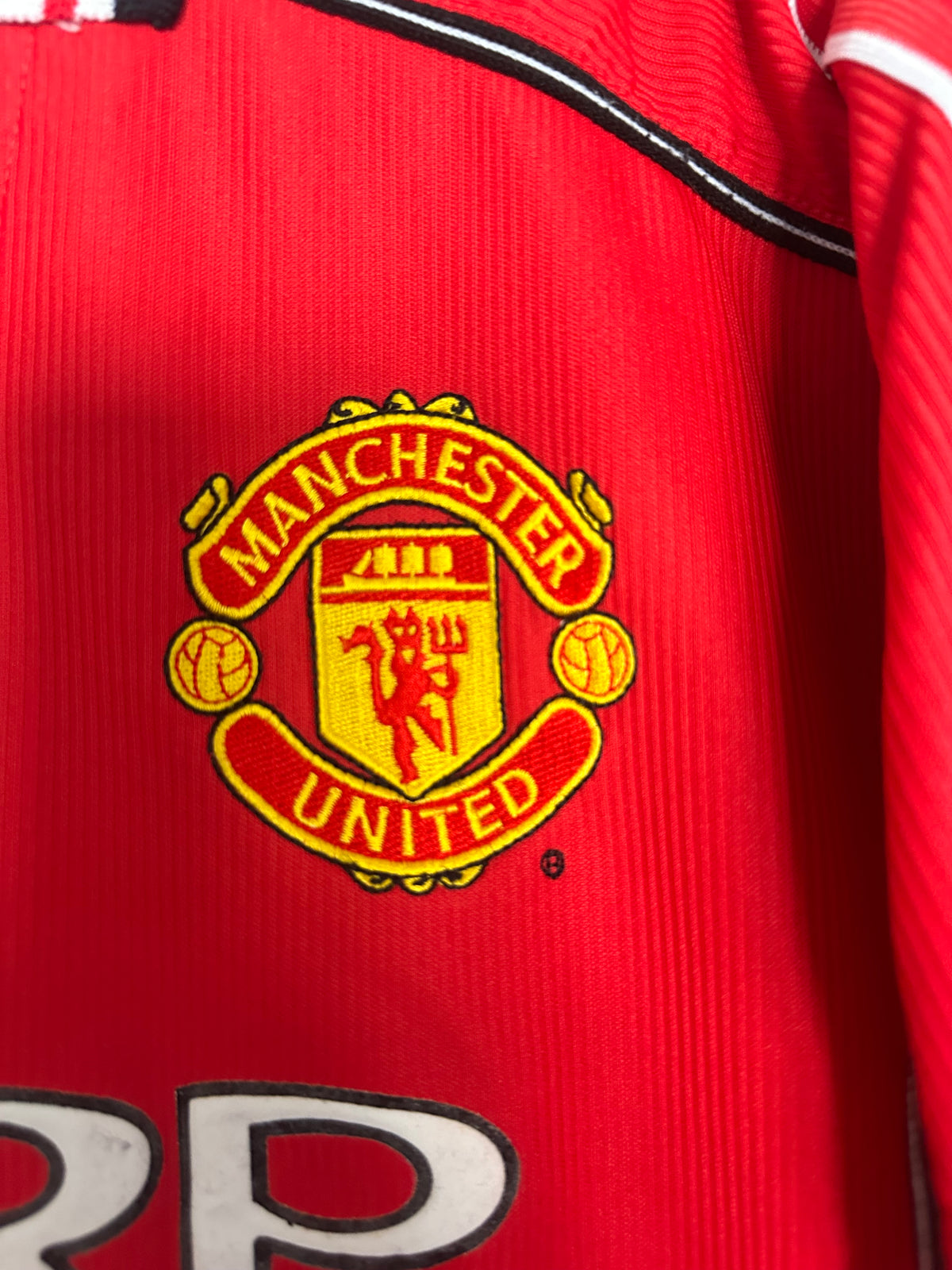 Maillot Manchester United Domicile 1998-2000 vintage - photo 5 sur 12
