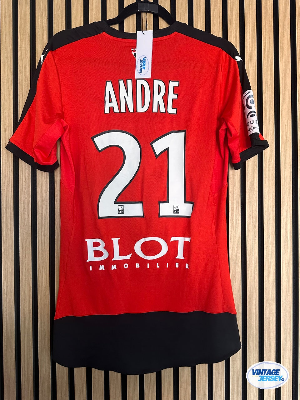 Maillot Rennes Domicile 2015-2016 vintage - photo 1 sur 14