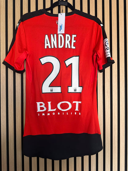 Maillot Rennes Domicile 2015-2016 vintage - photo 12 sur 14