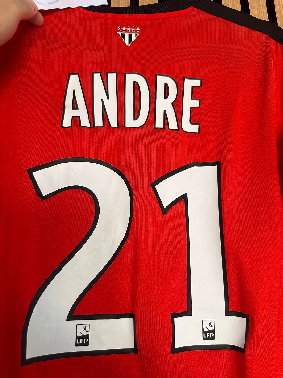 Maillot Rennes Domicile 2015-2016 vintage - photo 13 sur 14