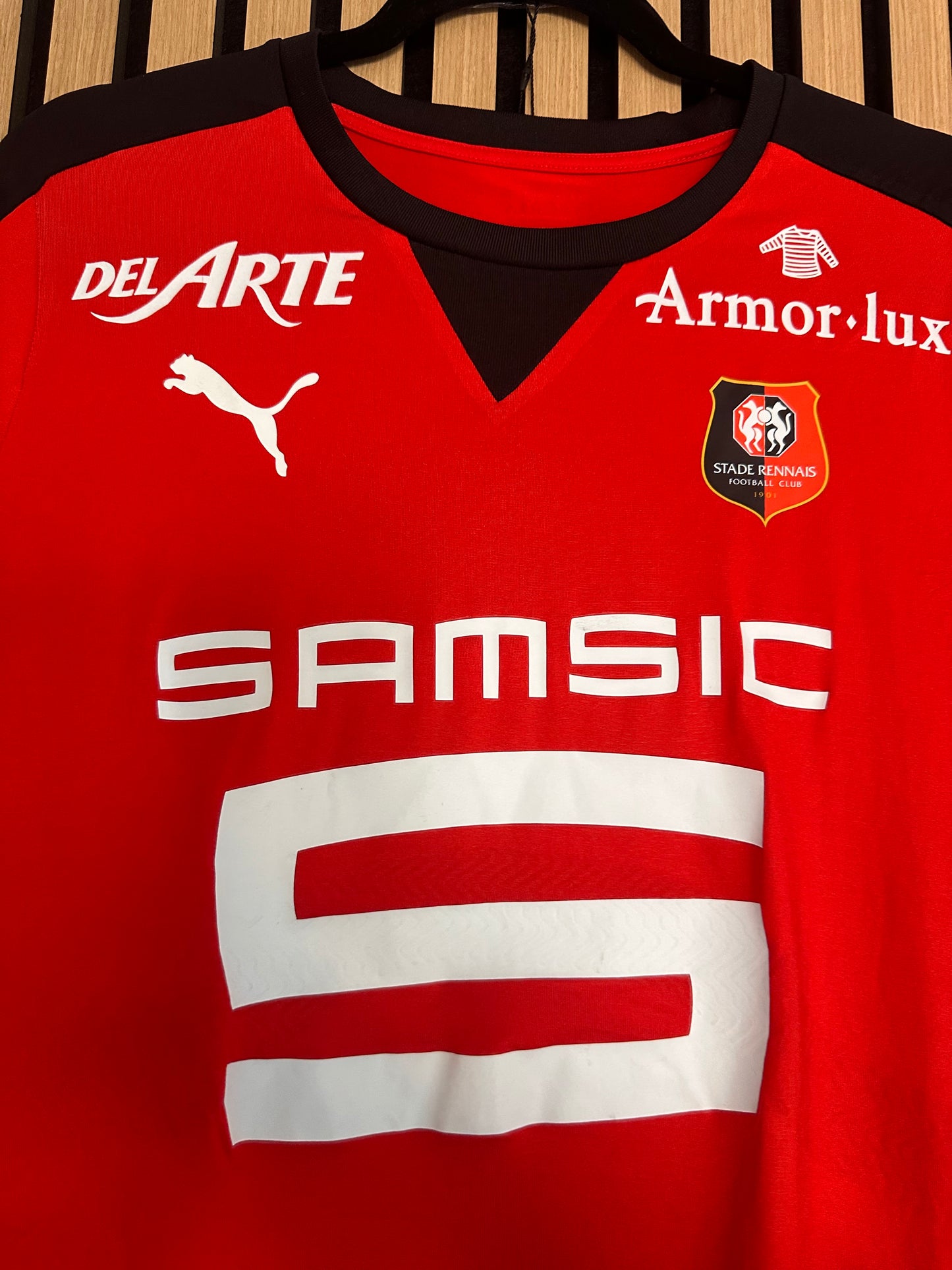 Maillot Rennes Domicile 2015-2016 vintage - photo 3 sur 14
