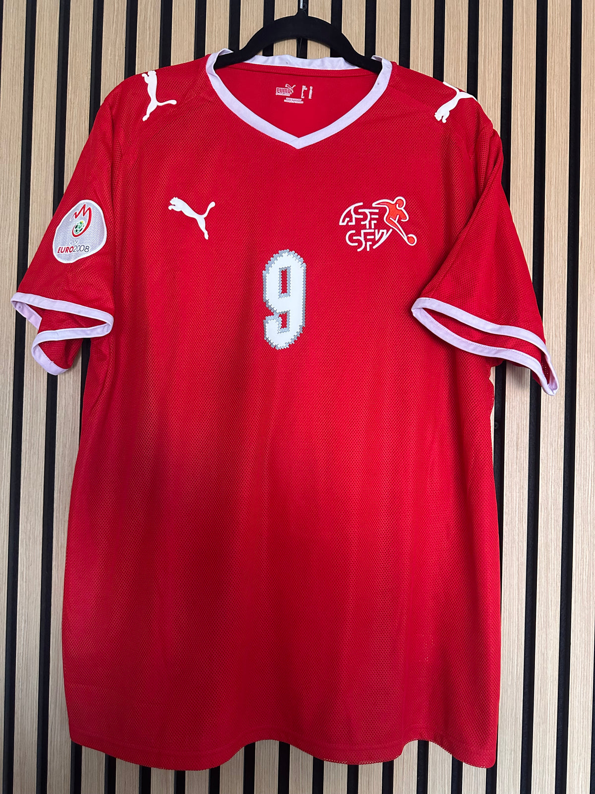 Maillot Suisse Domicile Euro 2008 Frei vintage - photo 2 sur 12