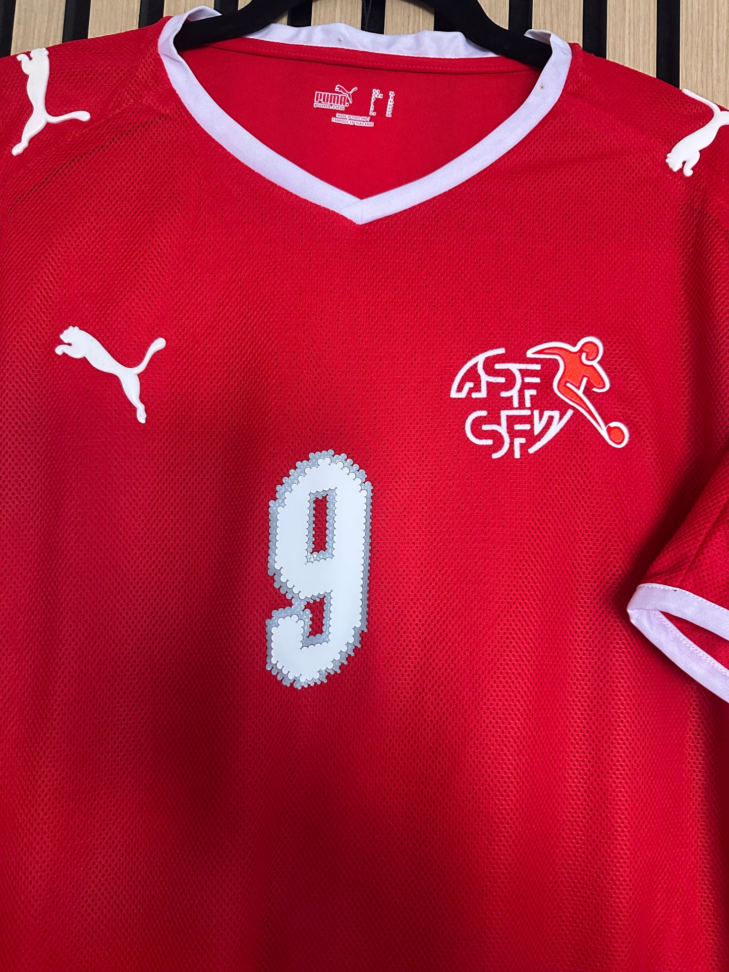 Maillot Suisse Domicile Euro 2008 Frei vintage - photo 3 sur 12