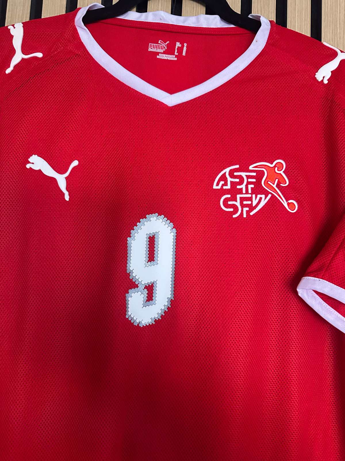 Maillot Suisse Domicile Euro 2008 Frei vintage - photo 3 sur 12