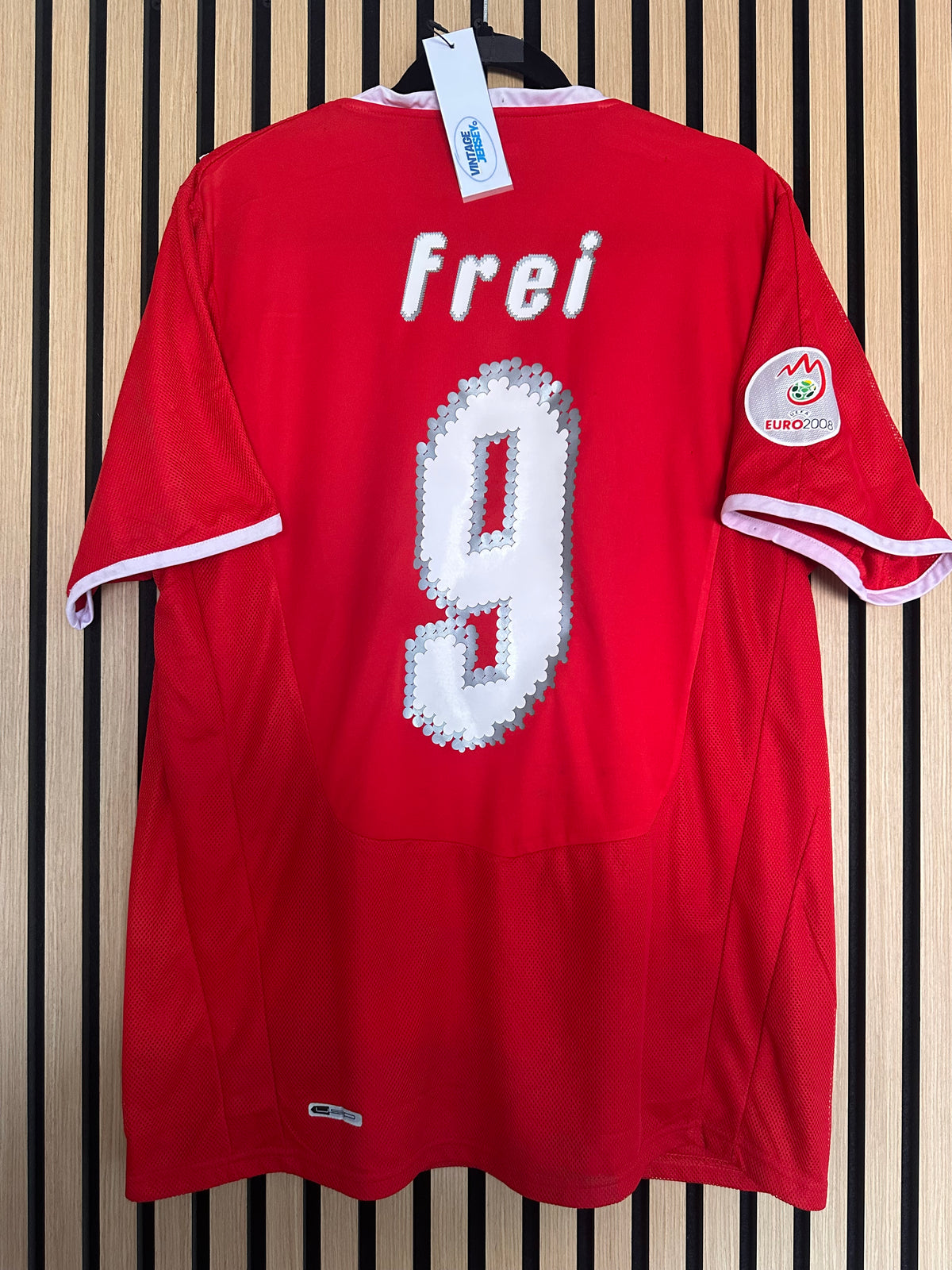 Maillot Suisse Domicile Euro 2008 Frei vintage - photo 9 sur 12