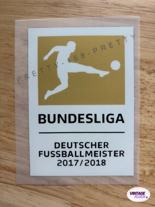 Patch Bundesliga 2018-2019 Champions Bayern Munich 2017-2018 vintage