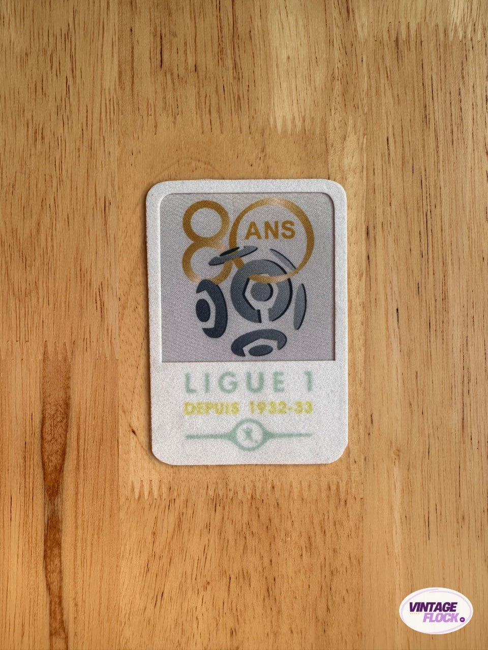 Patch Ligue 1 2012-2013 80 ans vintage