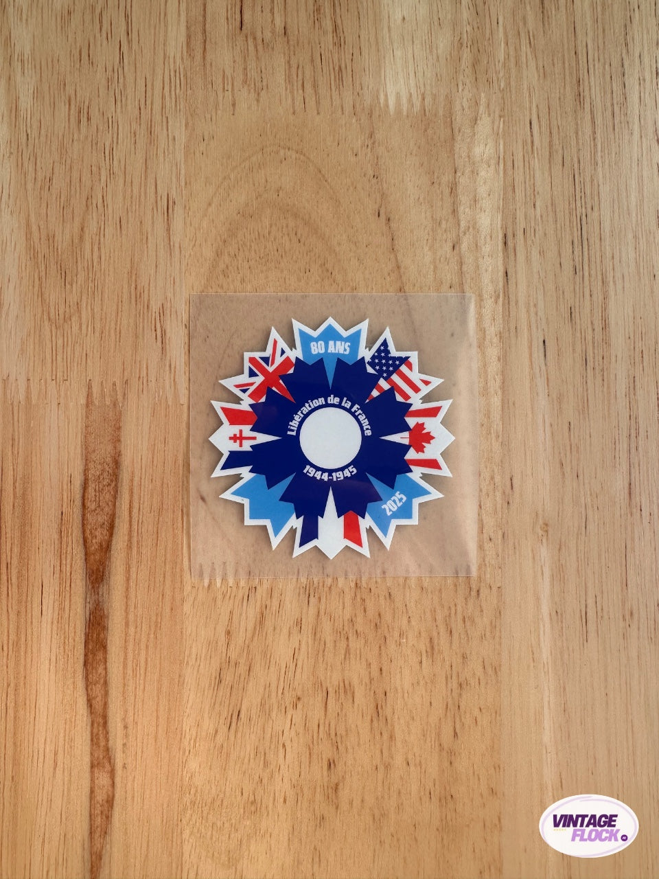 Patch Ligue 1 2024 Bleuet de France (officiel) vintage