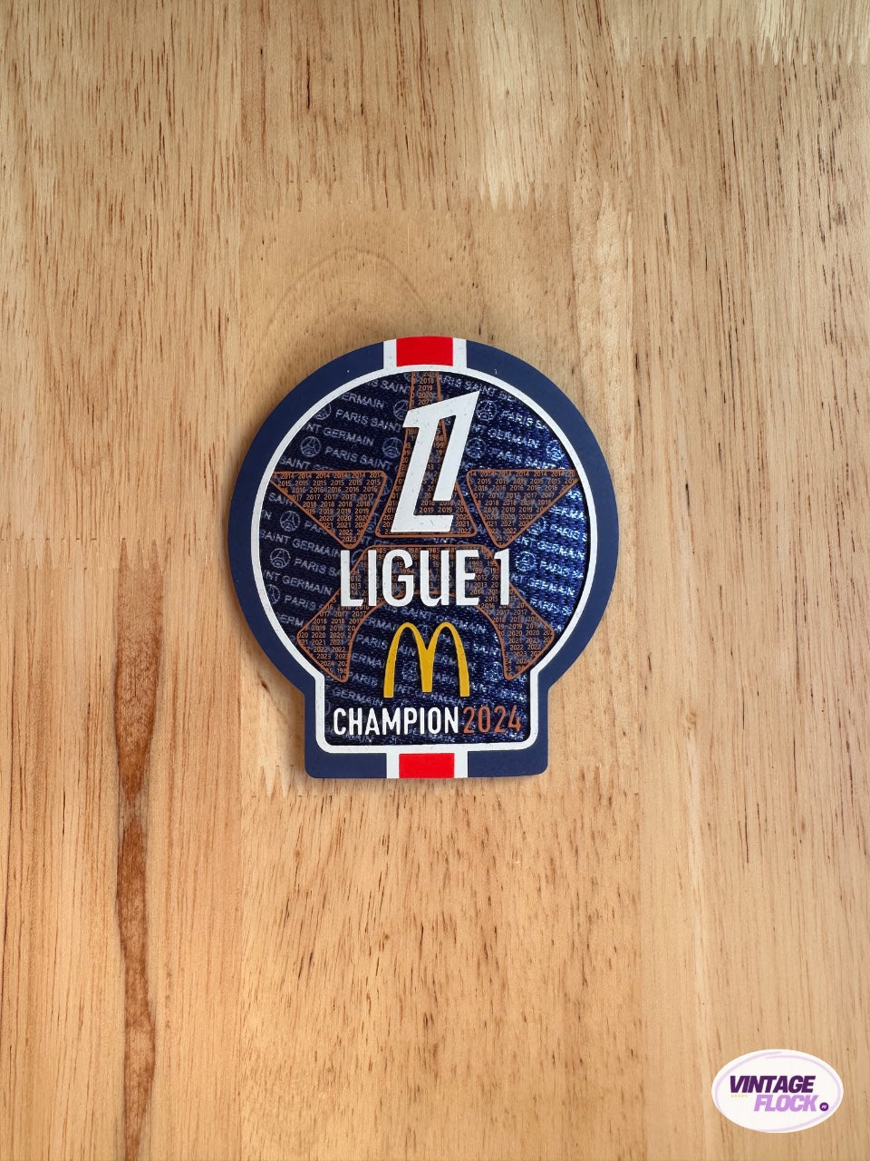 Patch Ligue 1 2024 Champion PSG vintage